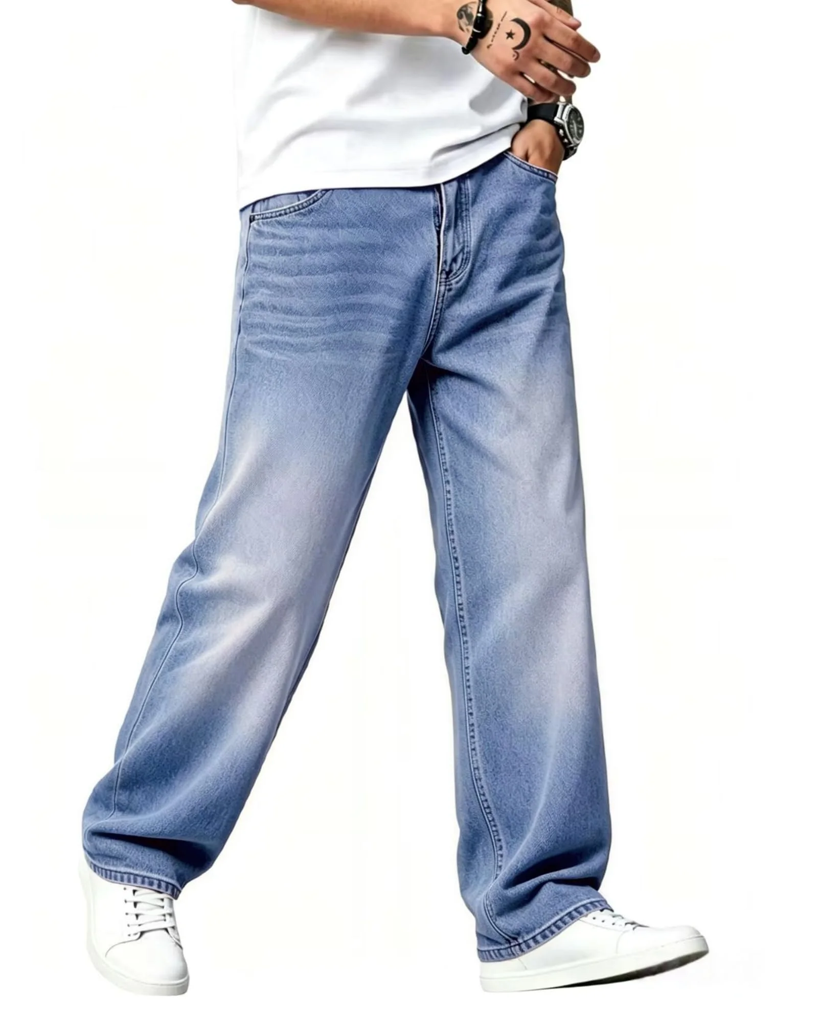 LuminBlaze baggy jeans